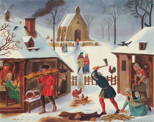 Village life in Tudor times