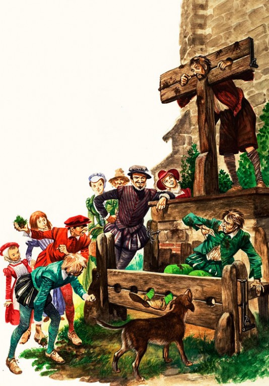 Stocks and pillories