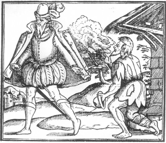 A rich man and beggar
