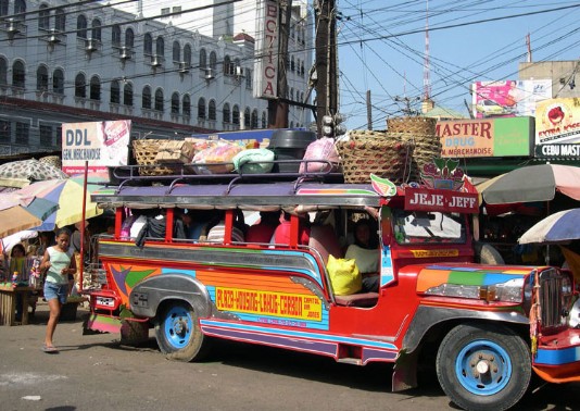 A jeepney