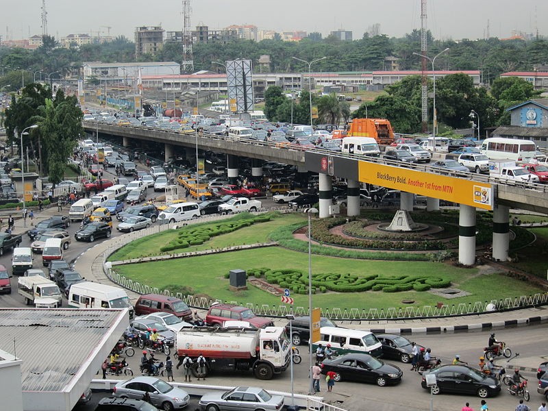 Traffic jams in Lagos