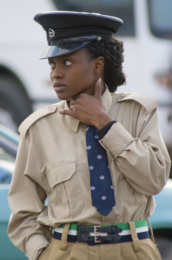 Lusaka policewoman