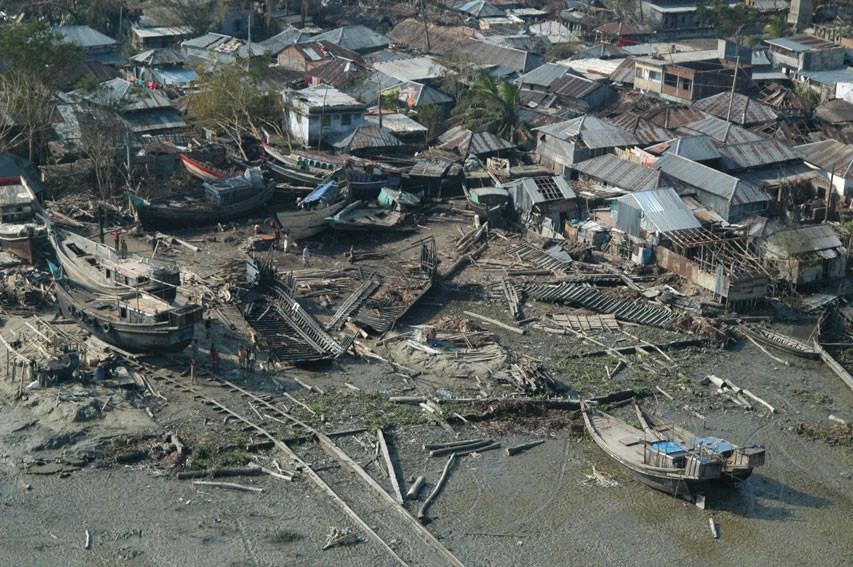 Devastation after Tropical Cyclone Sidr
