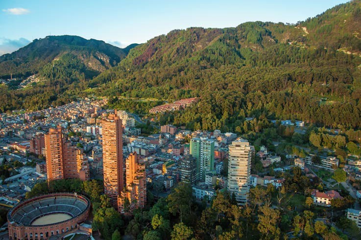 Bogotá, capital city of Colombia