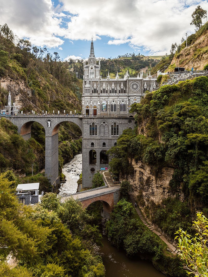 Las Lajas Sanctuary church, Ipiales