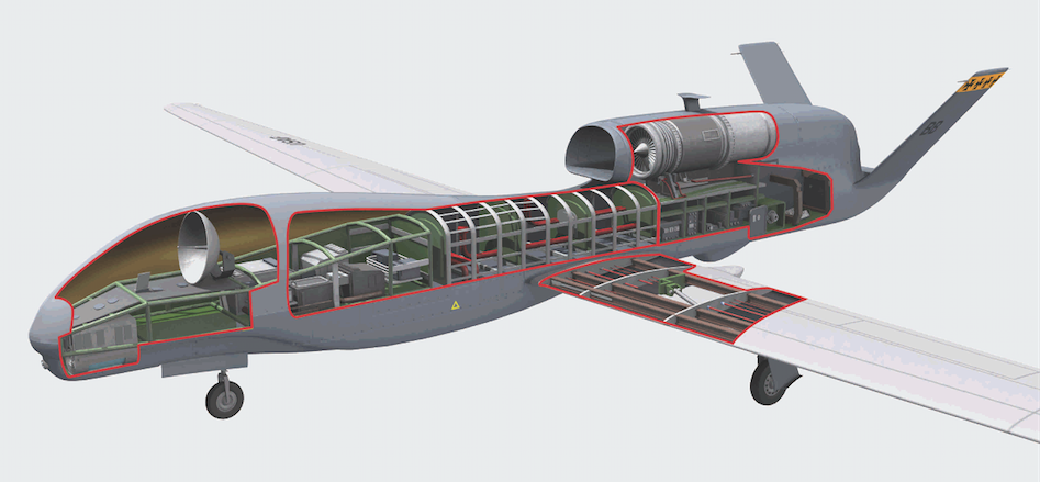 Global Hawk, a military surveillance UAV