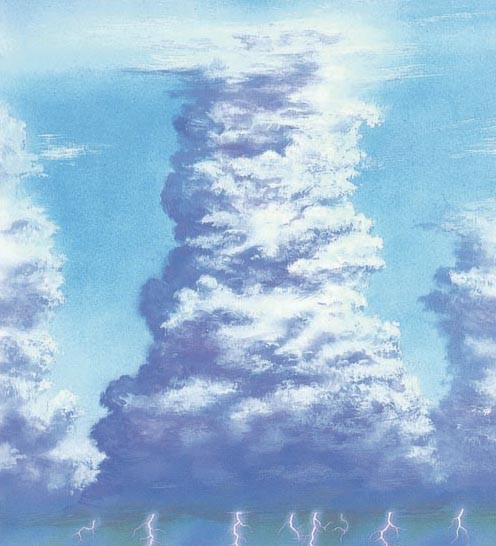 A massive cumulonimbus cloud