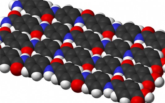 Kevlar molecules 