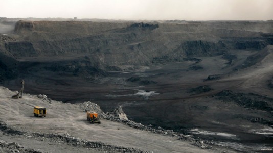 Tavan Tolgoi coal mine in southern Mongolia