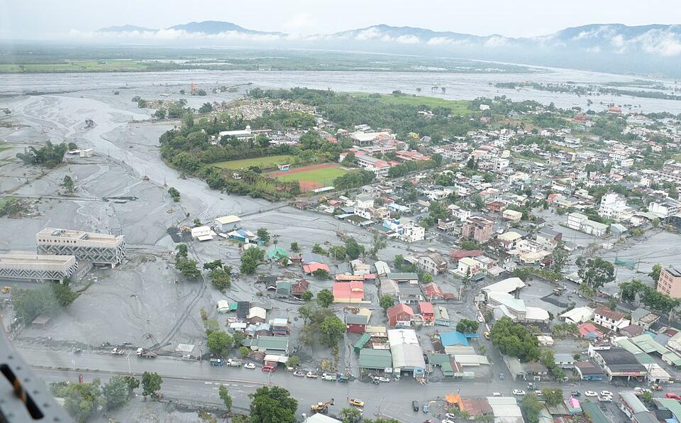 Aerial view of Guangfu Township, 26th September 2025