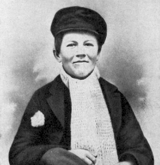 Thomas Edison as a boy