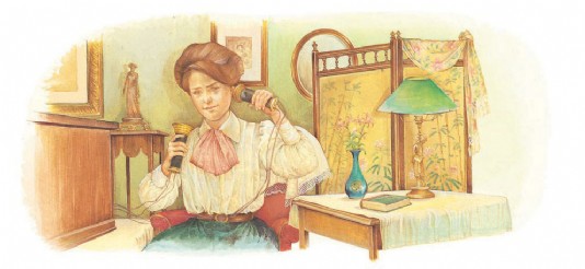 An early telephone