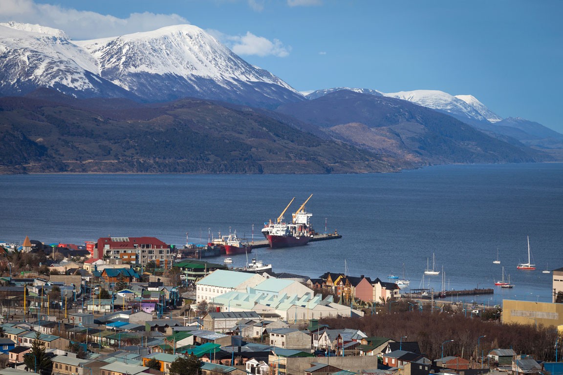 View of Ushuaia, Tierra del Fuego