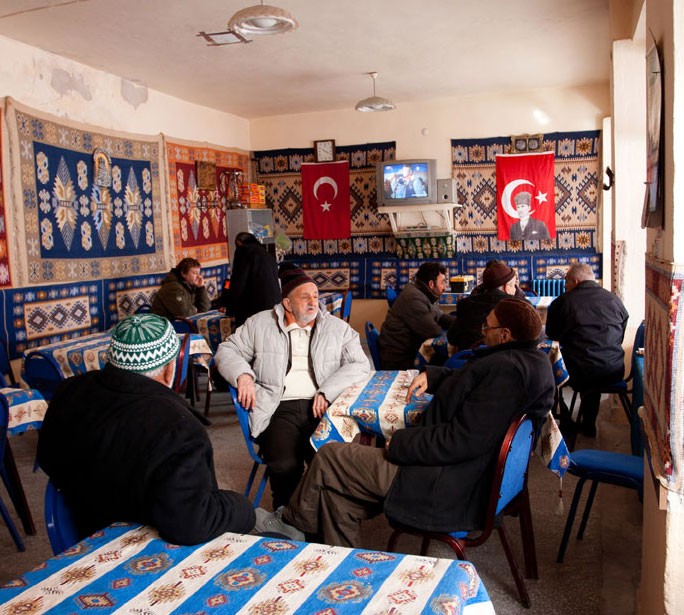 Traditional tea-house in Göreme