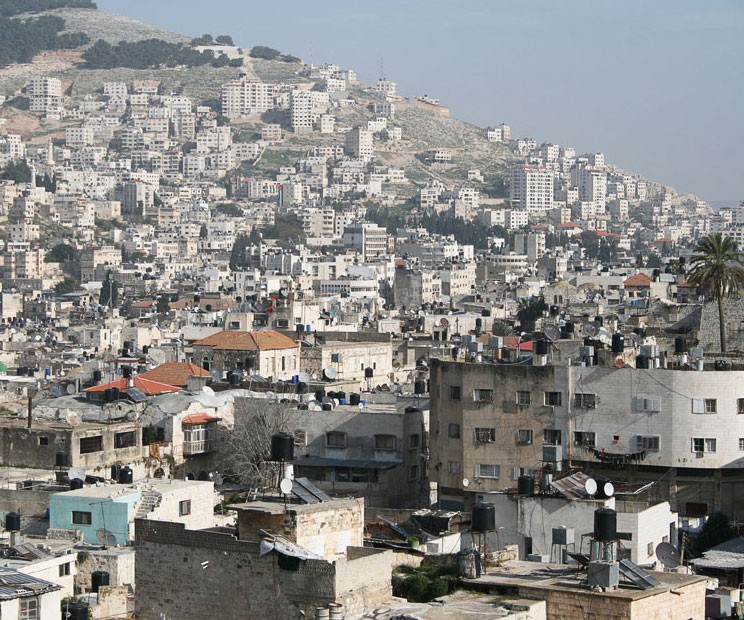 The West Bank town of Nablus