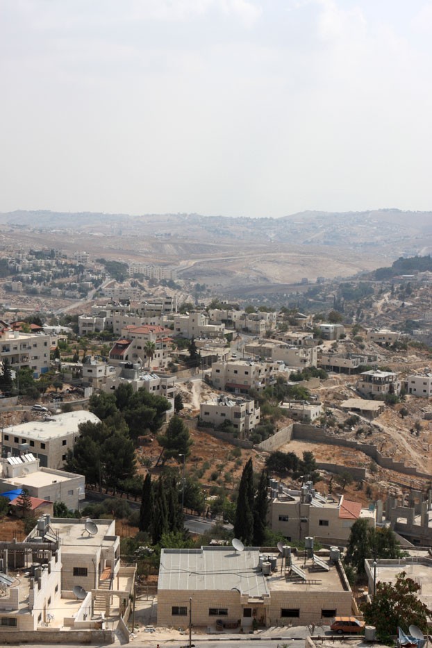 A view of Bethelehem and the hills beyond