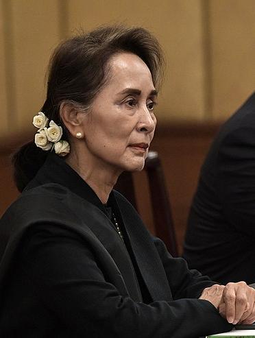 Aung San Suu Kyi in 2019