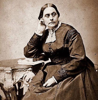 Susan B. Anthony, aged 50