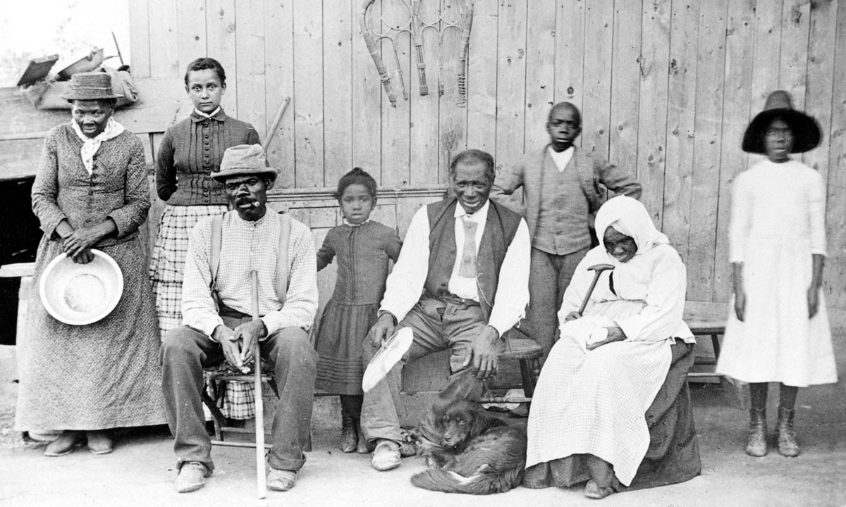 Harriet Tubman and family