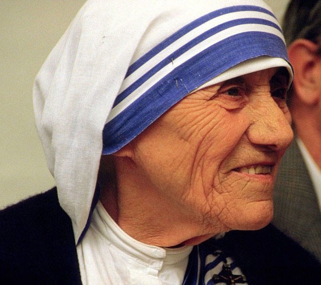 Mother Teresa in 1986