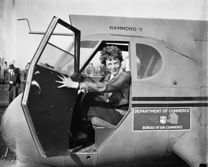 Amelia Earhart in 1936