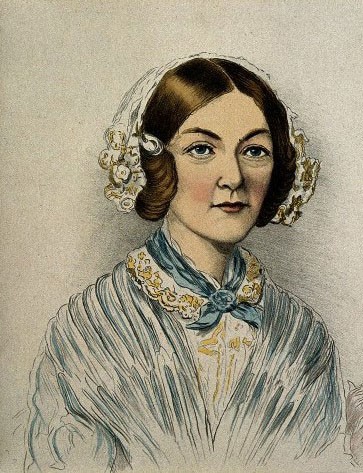 Florence Nightingale in 1854