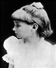 Helen Keller aged 7