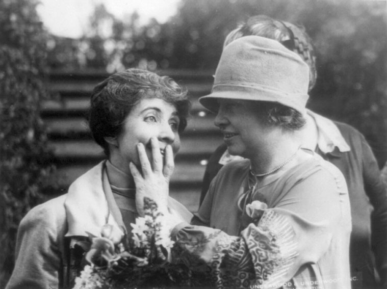 Helen reading Grace Coolidge's lips