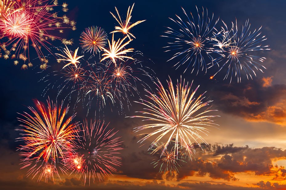 Fireworks contain a cocktail of speciality chemicals.