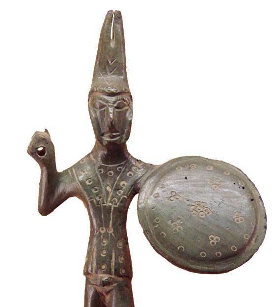 Statue of an Etruscan warrior