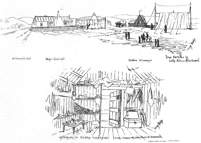 Sketches of Mary's British Hotel