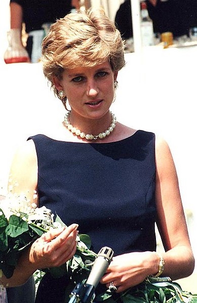 Diana, Princess of Wales, in 1995