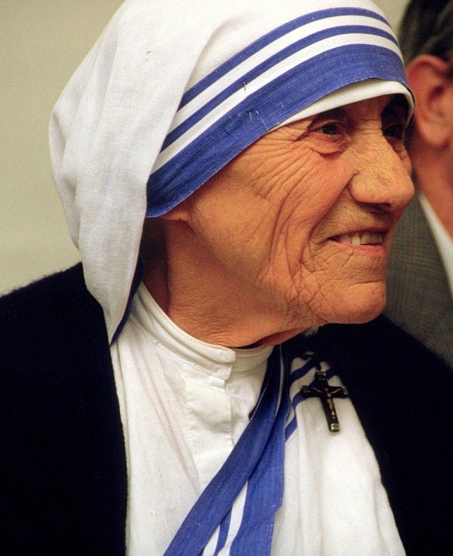Mother Teresa in 1986