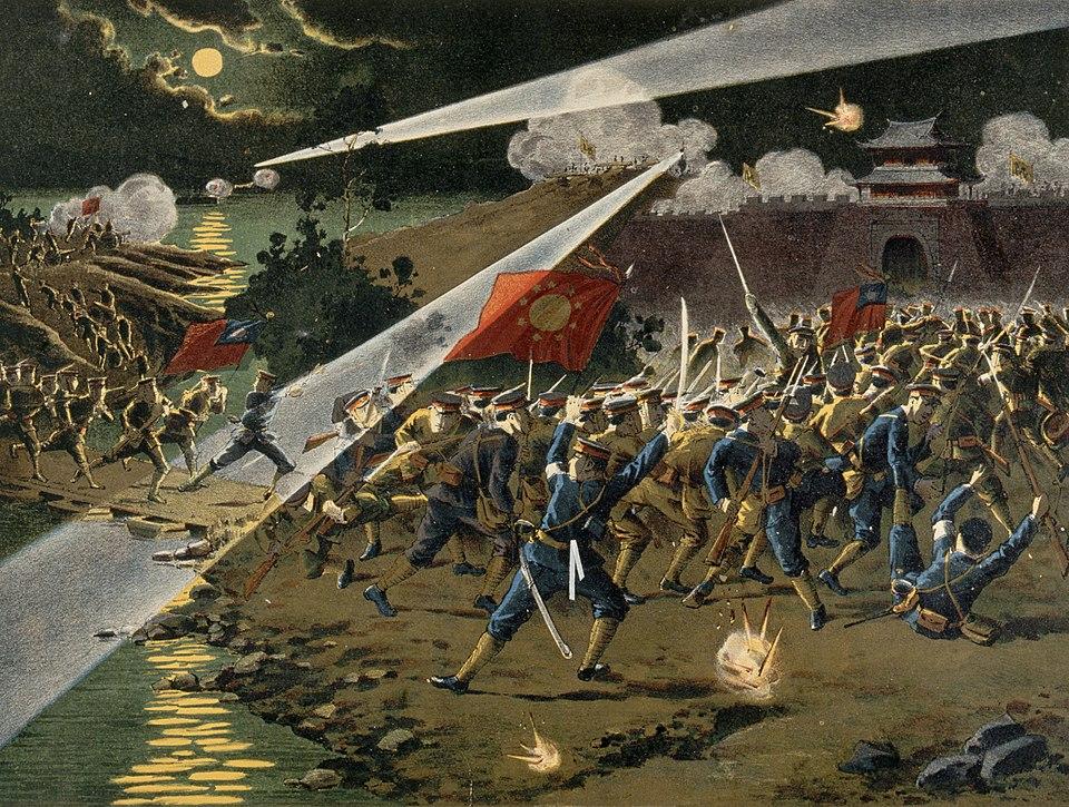 Revolutionary troops advance on Nanjing, December 1911