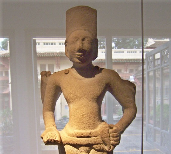 A statue of Vishnu, 6th or 7th century AD
