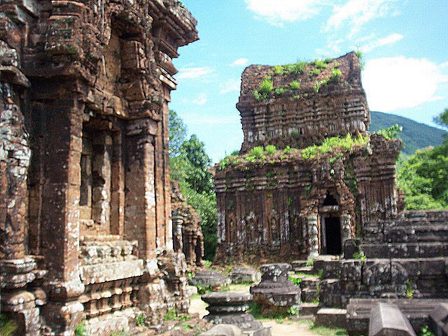 Ruins of Champa temples at My Son