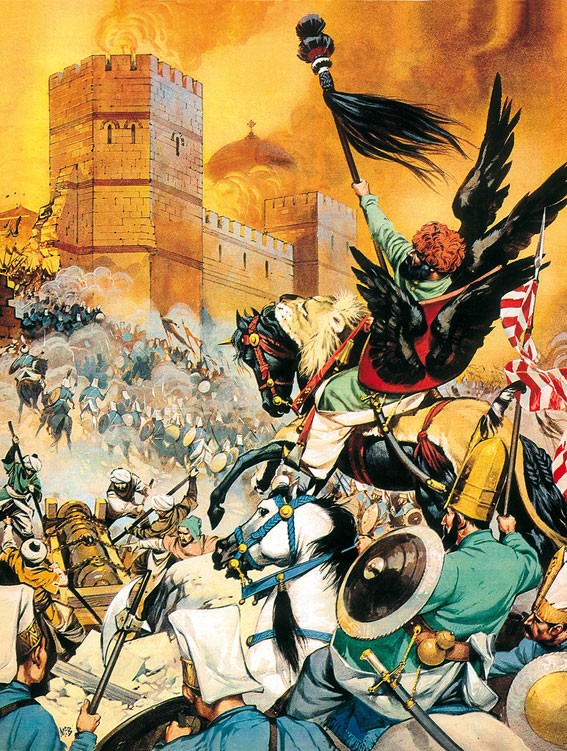 Constantinople falls to the Ottomans, 1453
