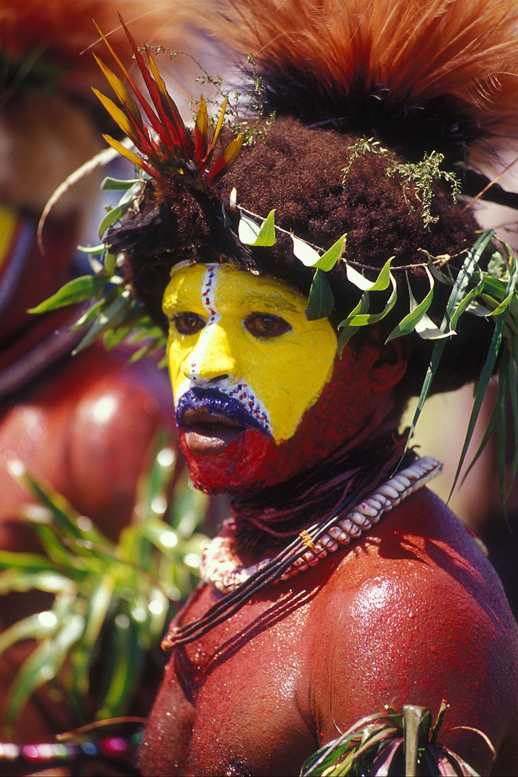 A Huli man from the southeast