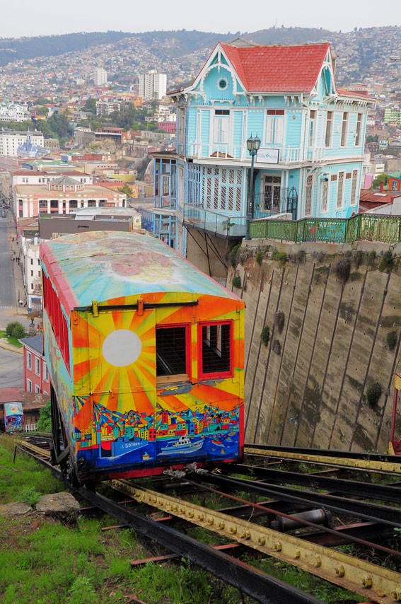 Funicular railway, Valparaíso