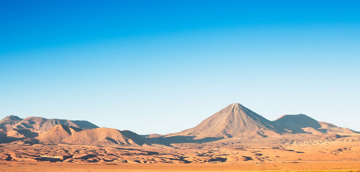 A view of the Atacama Desert