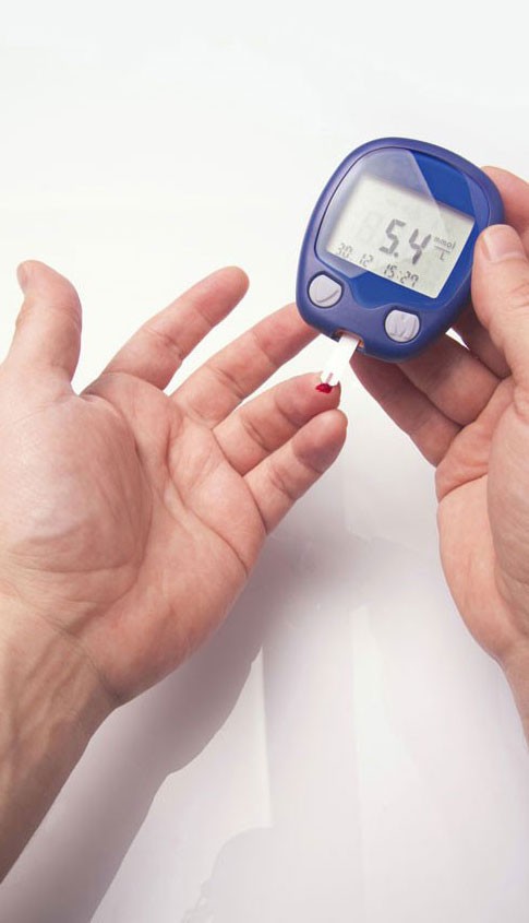 Checking blood glucose levels