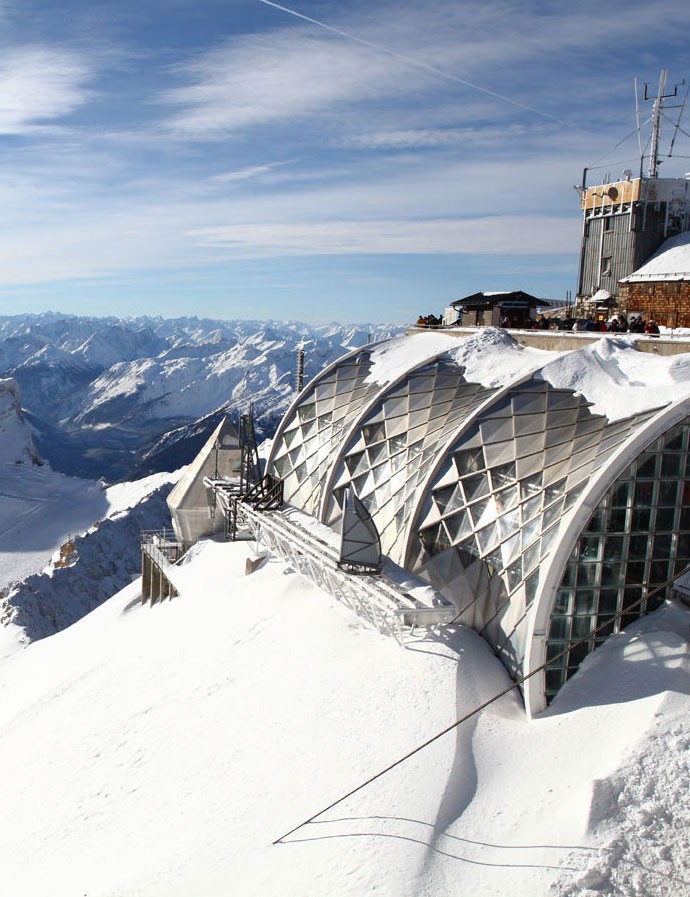 Zugspitze weather station, Germany
