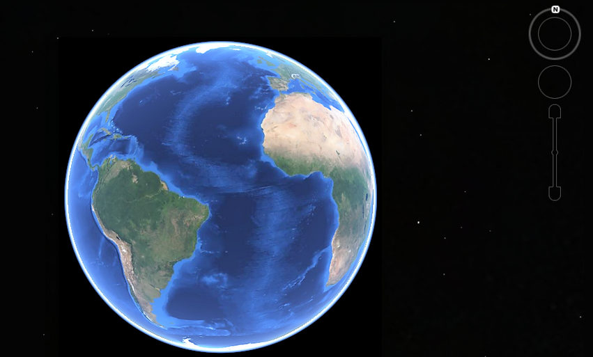 Screenshot from NASA WorldWind
