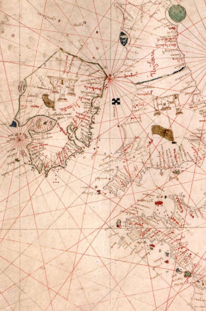 A 15th-century portolan chart