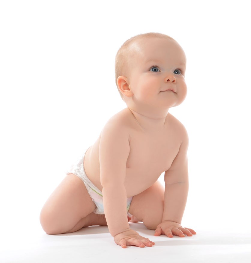 A baby at around 9 months