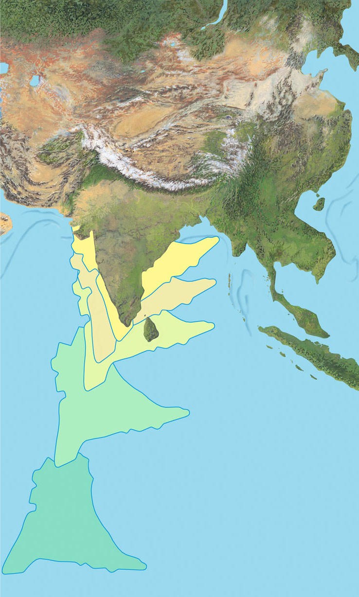 India's drift northwards