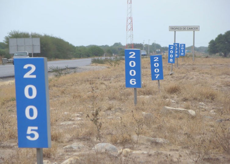 The Tropic of Cancer in Mexico