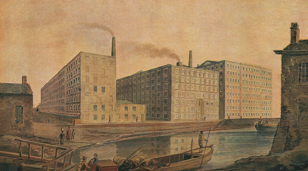 McConnel & Company mills, Manchester, c.1820