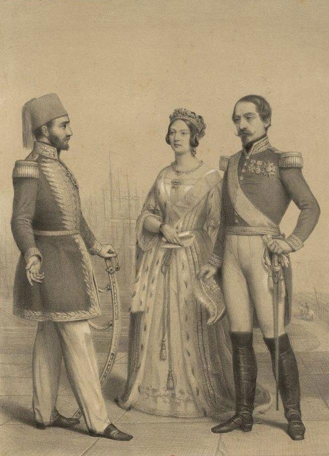 European and Ottoman heads of state