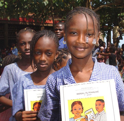 Guinean schoolgirls